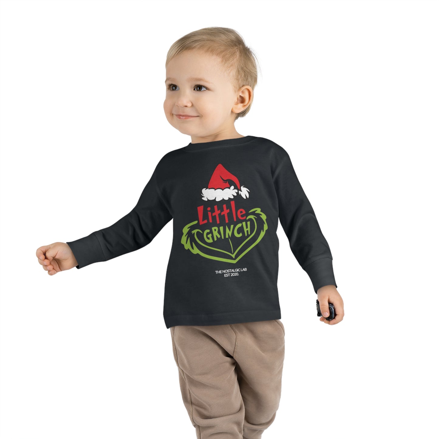 Grinch Toddler Long Sleeve Tee