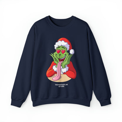 Grinch Heart Eyes Crewneck Sweatshirt