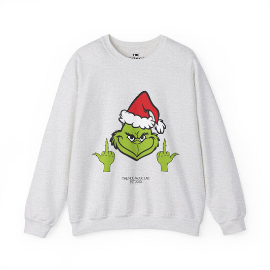 Grinch Finger Unisex Crewneck Sweatshirt