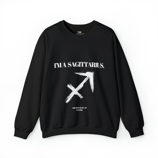 I'M A SAGITTARIUS Unisex Crewneck Sweatshirt