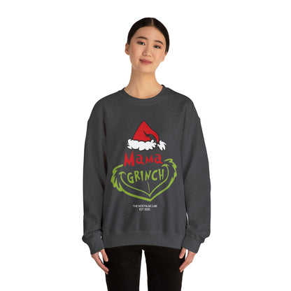 Mama Grinch Unisex Crewneck Sweatshirt