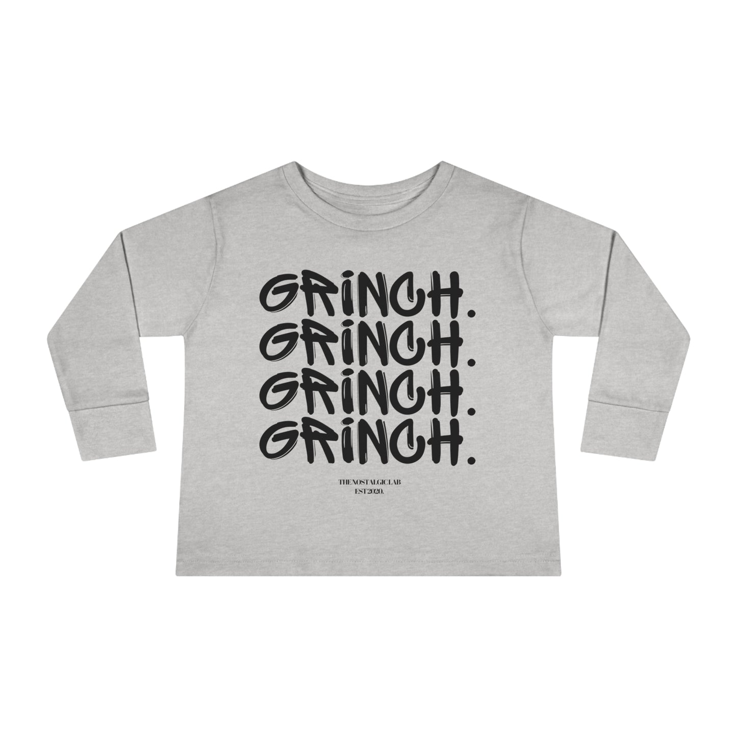 Grinch Toddler Long Sleeve Tee
