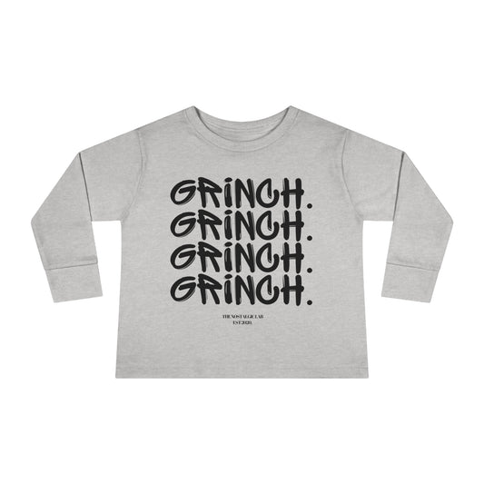 Grinch Toddler Long Sleeve Tee