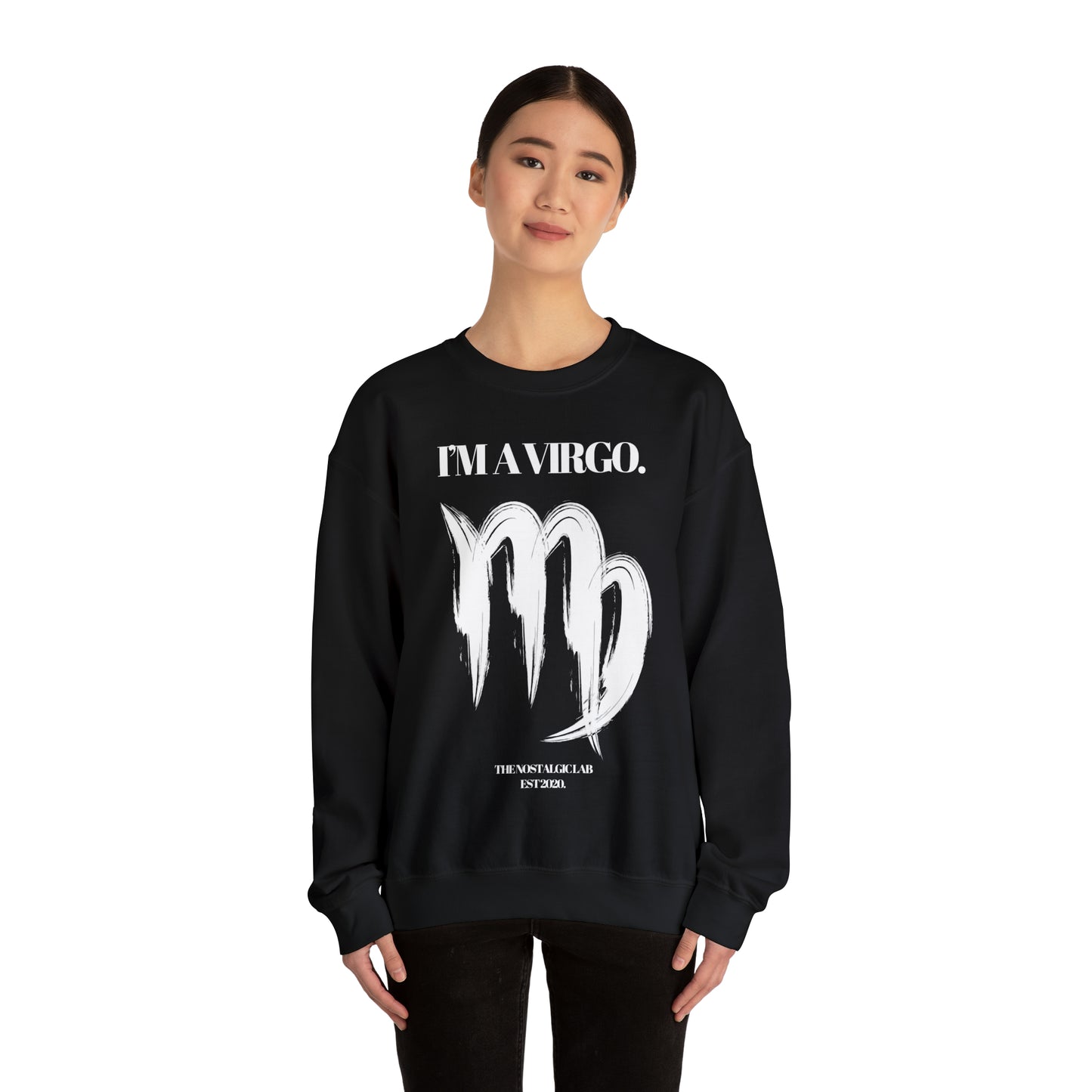 I'M AN VIRGO Unisex Crewneck Sweatshirt