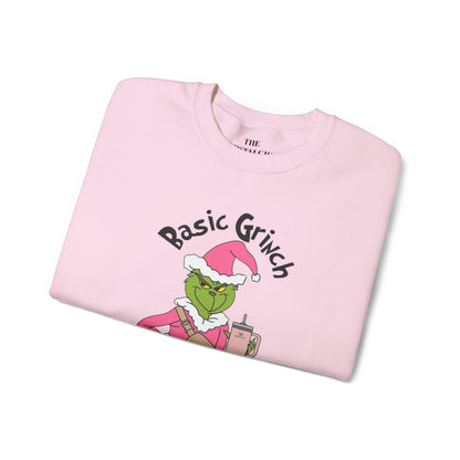 Basic Grinch Unisex Crewneck Sweatshirt