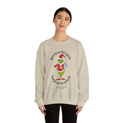 Bougie Grinch Unisex Crewneck Sweatshirt