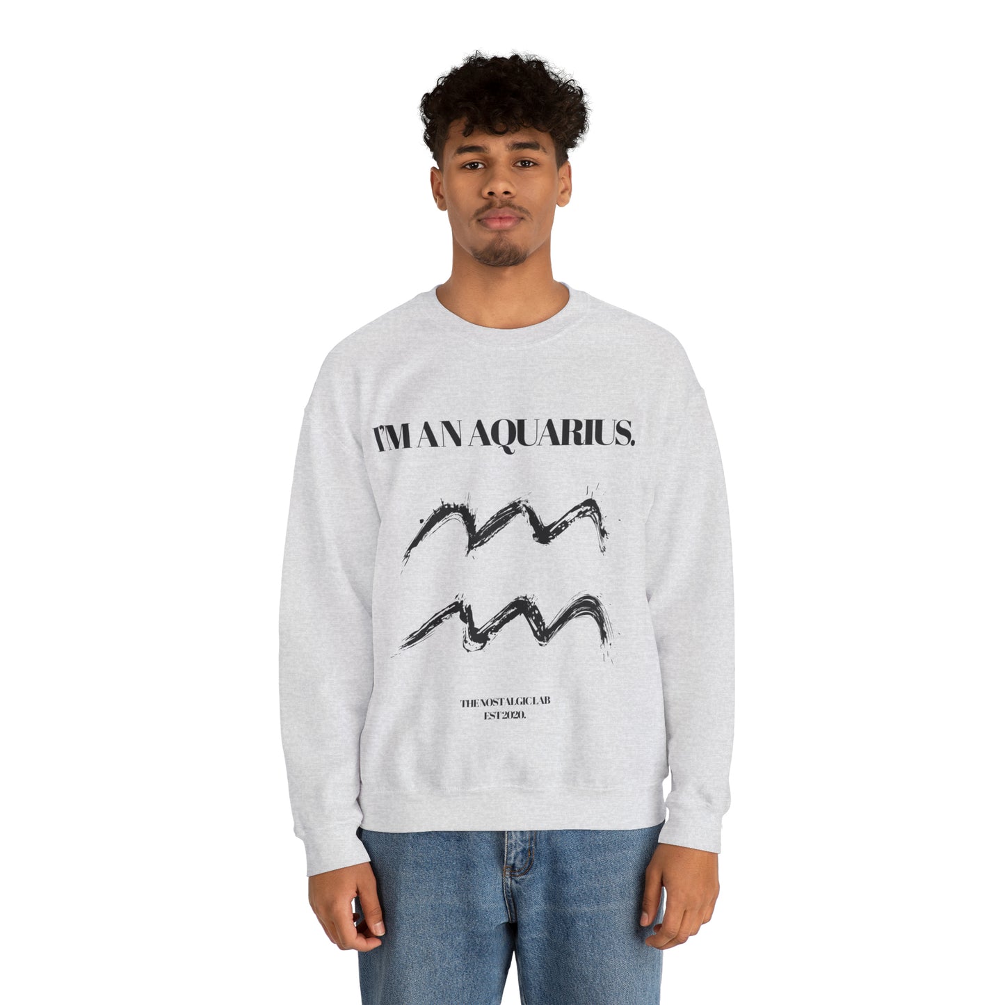 I'M AN AQUARIUS Unisex Crewneck Sweatshirt