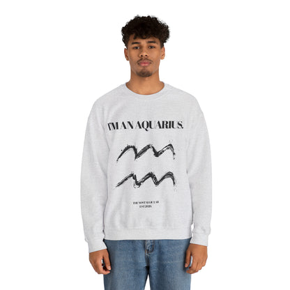I'M AN AQUARIUS Unisex Crewneck Sweatshirt