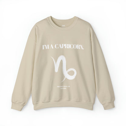 I'M A CAPRICORN Unisex Crewneck Sweatshirt