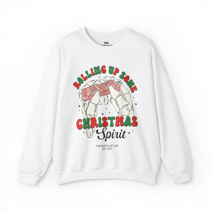 Rollin Christmas Spirit Unisex Crewneck Sweatshirt