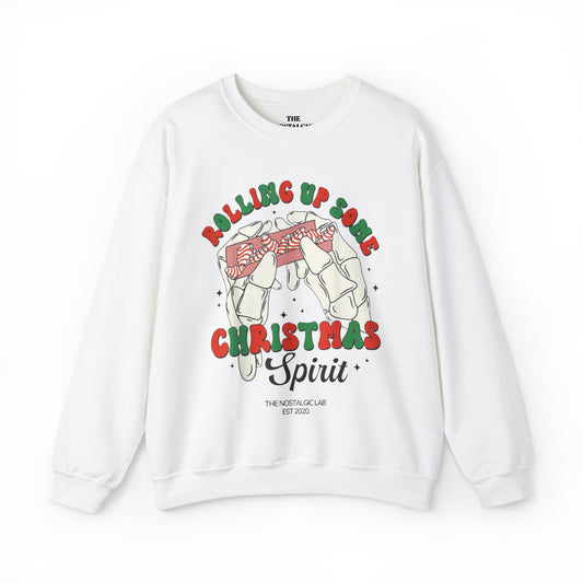 Rollin Christmas Spirit Unisex Crewneck Sweatshirt