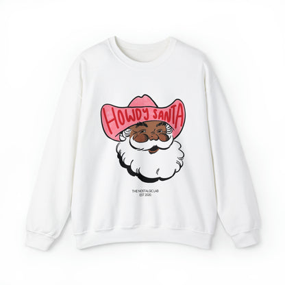 Howdy Santa Unisex Crewneck Sweatshirt