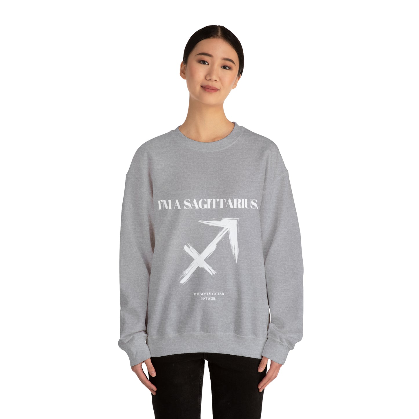 I'M A SAGITTARIUS Unisex Crewneck Sweatshirt