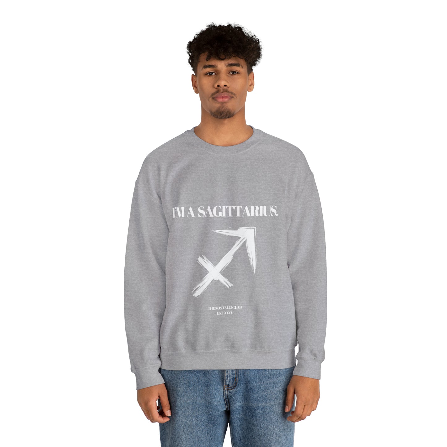 I'M A SAGITTARIUS Unisex Crewneck Sweatshirt