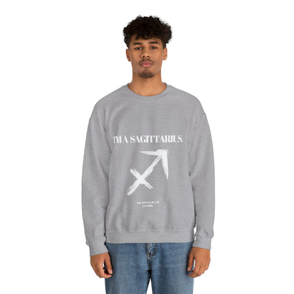 I'M A SAGITTARIUS Unisex Crewneck Sweatshirt