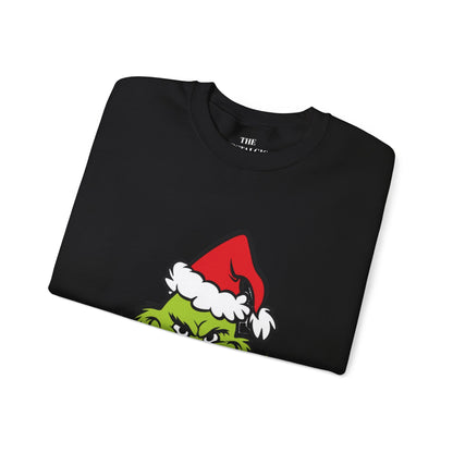 Grinch Finger Unisex Crewneck Sweatshirt