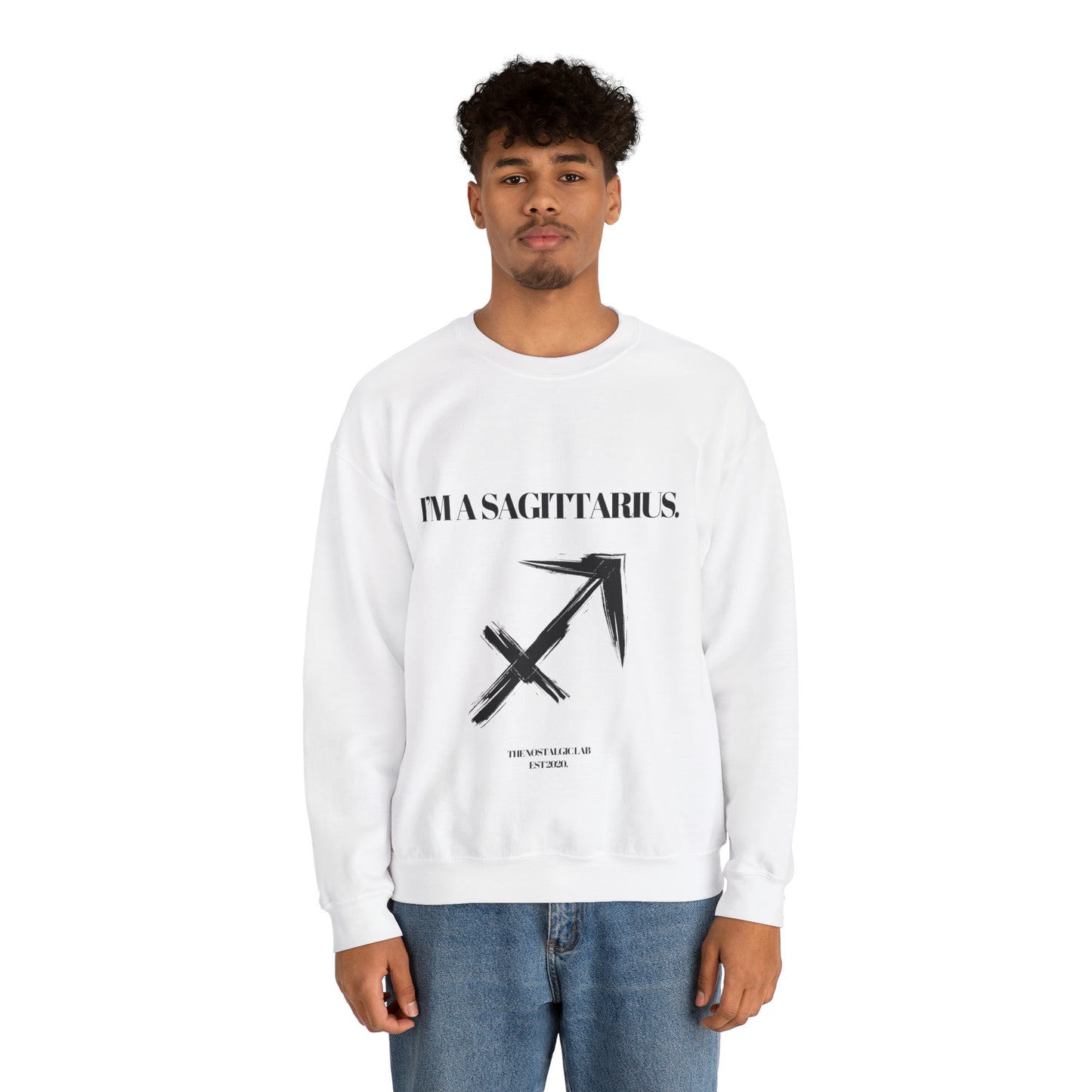 I'M A SAGITTARIUS Unisex Crewneck Sweatshirt