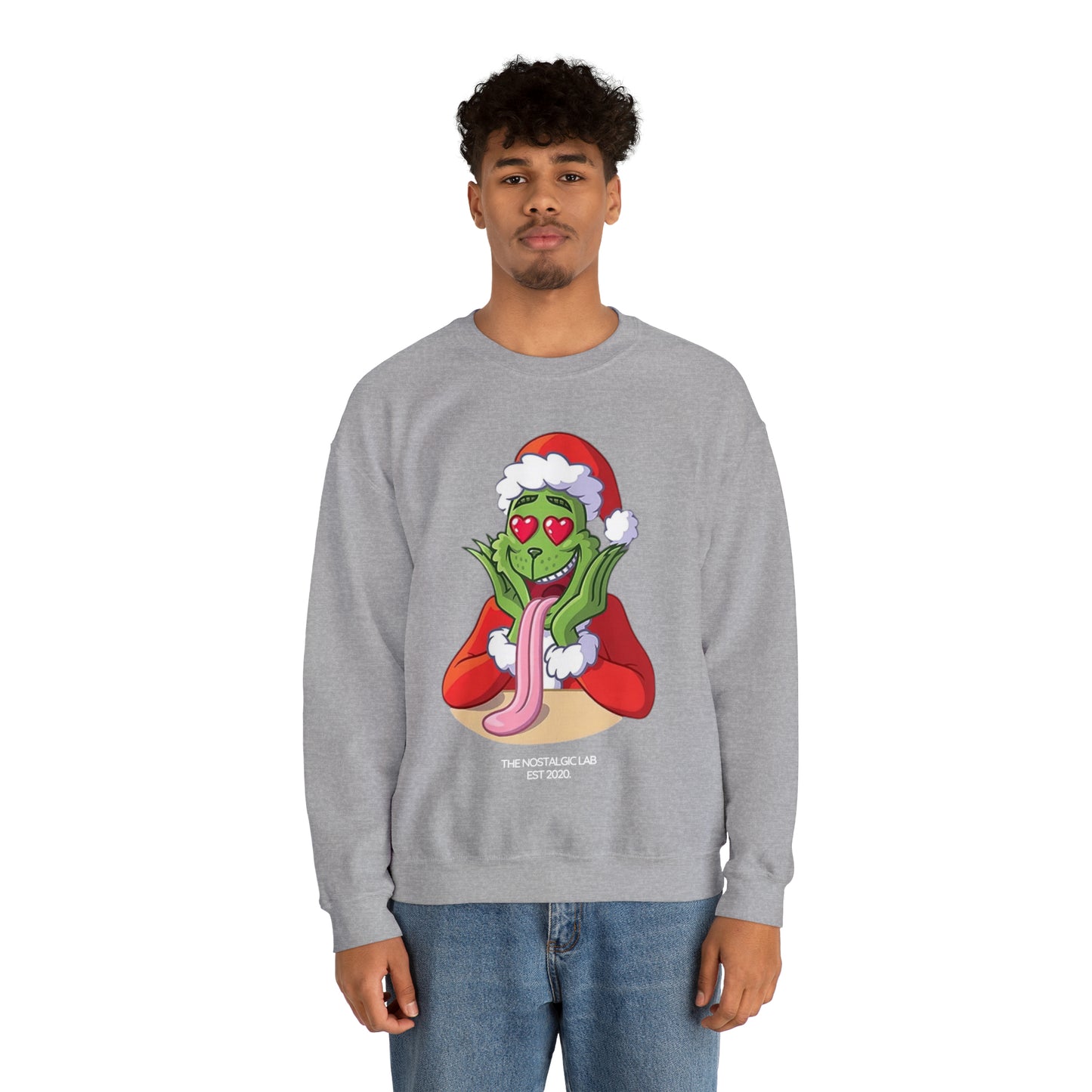 Grinch Heart Eyes Crewneck Sweatshirt