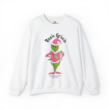 Basic Grinch Unisex Crewneck Sweatshirt