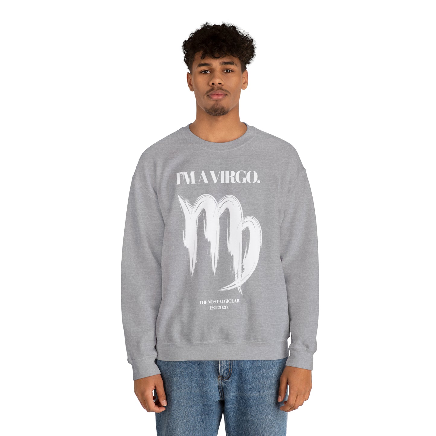 I'M AN VIRGO Unisex Crewneck Sweatshirt