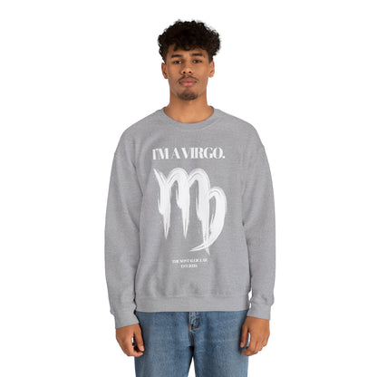 I'M AN VIRGO Unisex Crewneck Sweatshirt