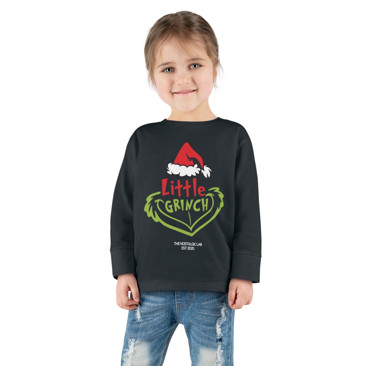 Grinch Toddler Long Sleeve Tee