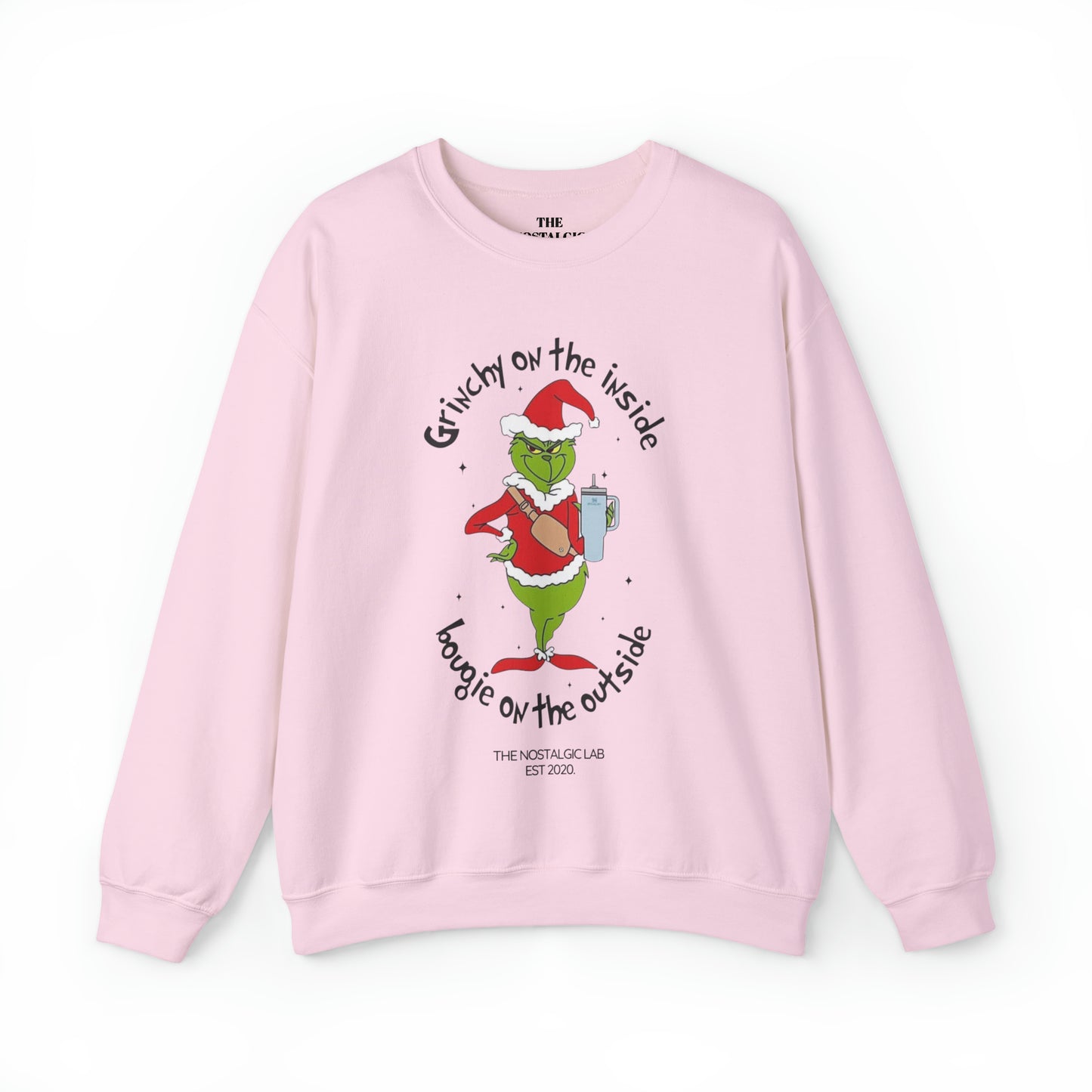 Bougie Grinch Unisex Crewneck Sweatshirt