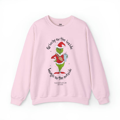 Bougie Grinch Unisex Crewneck Sweatshirt