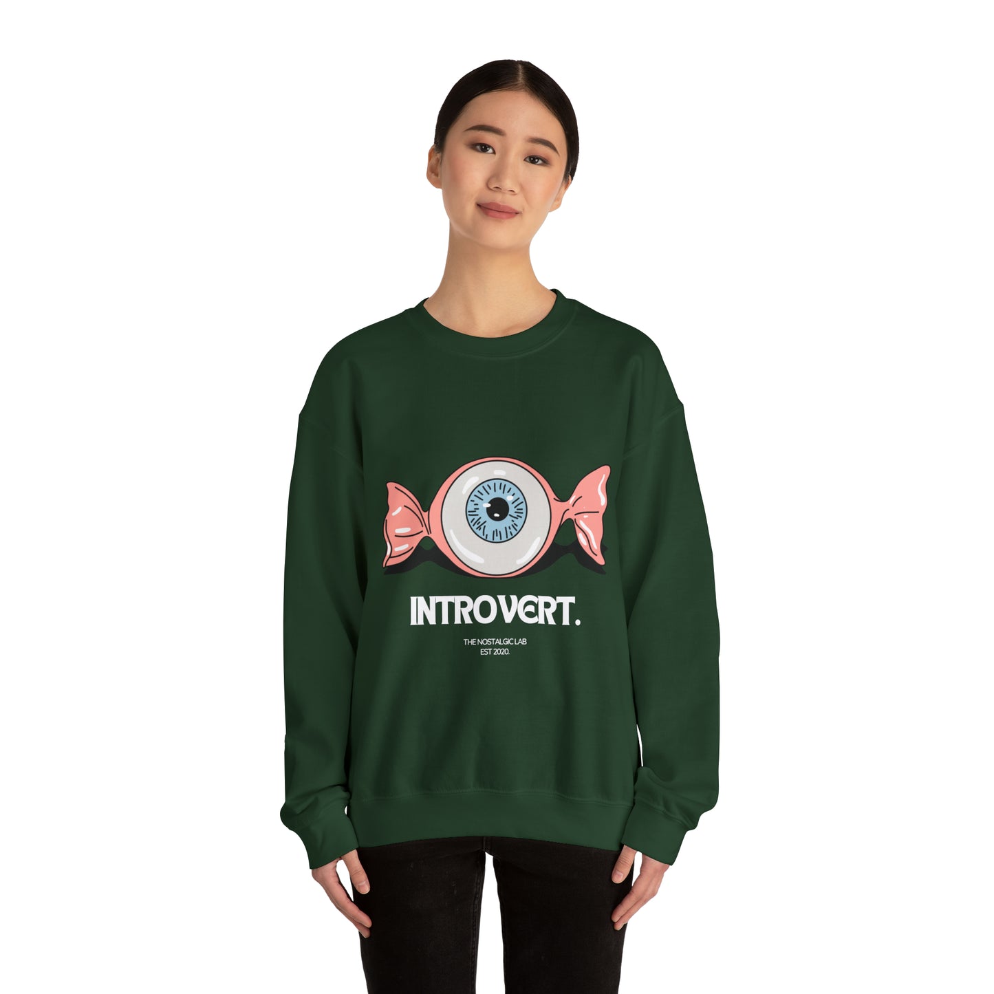 Introvert Unisex Crewneck Sweatshirt