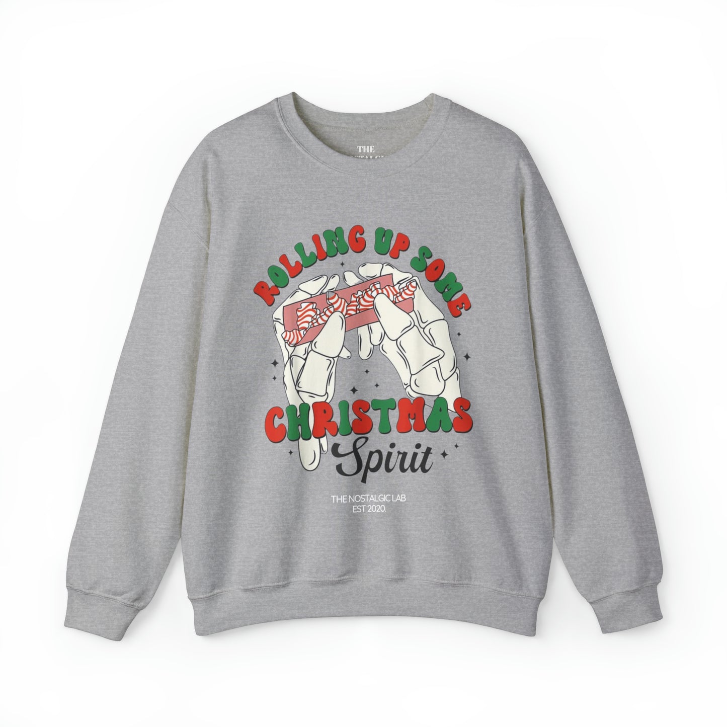 Rollin Christmas Spirit Unisex Crewneck Sweatshirt