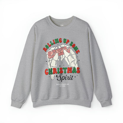 Rollin Christmas Spirit Unisex Crewneck Sweatshirt