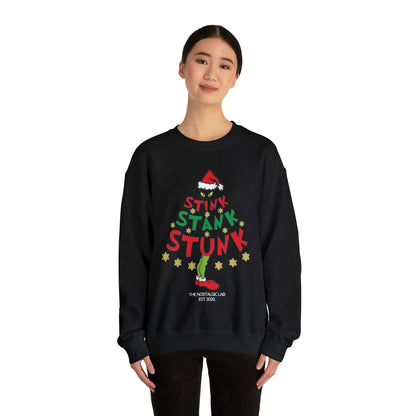 Stink Stank Stunk Grinch Unisex Crewneck Sweatshirt