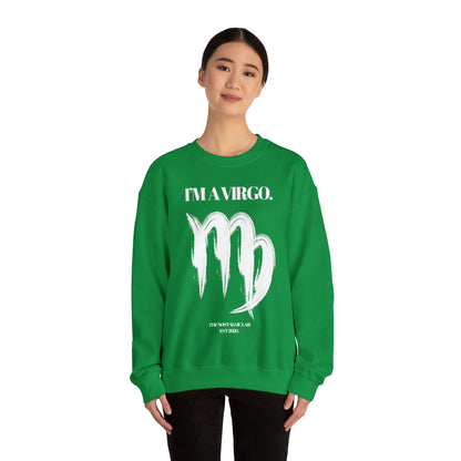 I'M AN VIRGO Unisex Crewneck Sweatshirt