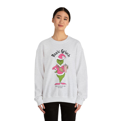 Basic Grinch Unisex Crewneck Sweatshirt