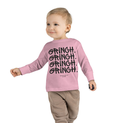 Grinch Toddler Long Sleeve Tee