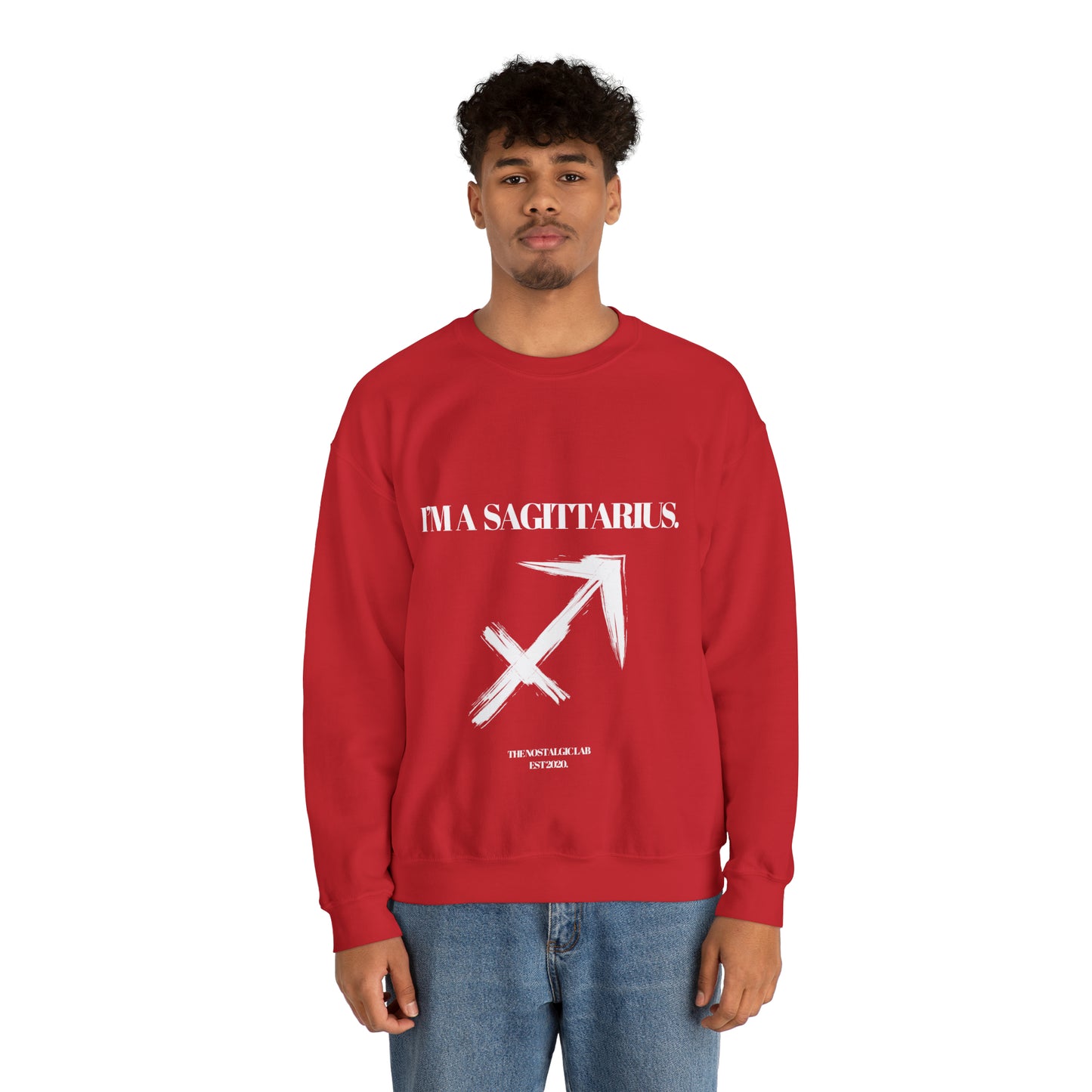 I'M A SAGITTARIUS Unisex Crewneck Sweatshirt