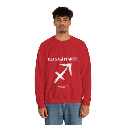 I'M A SAGITTARIUS Unisex Crewneck Sweatshirt