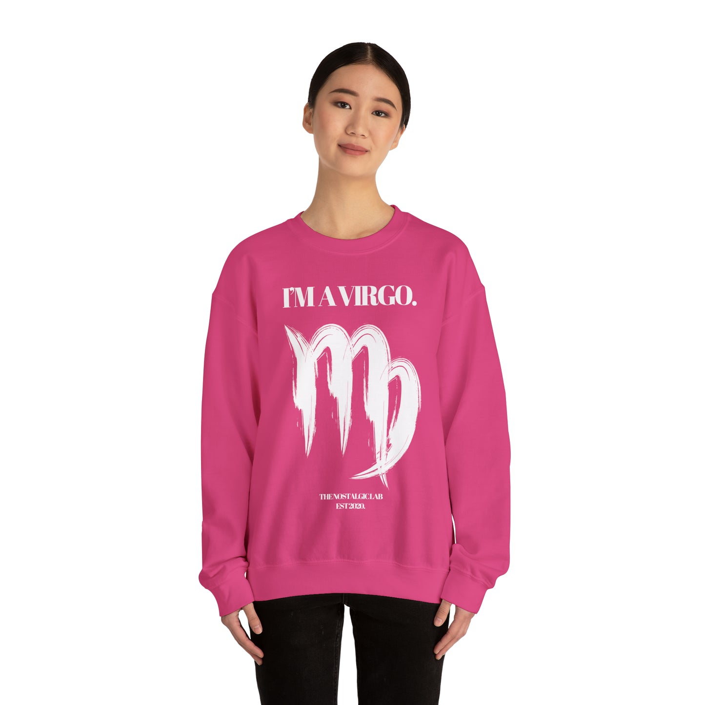 I'M AN VIRGO Unisex Crewneck Sweatshirt