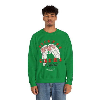 Rollin Christmas Spirit Unisex Crewneck Sweatshirt