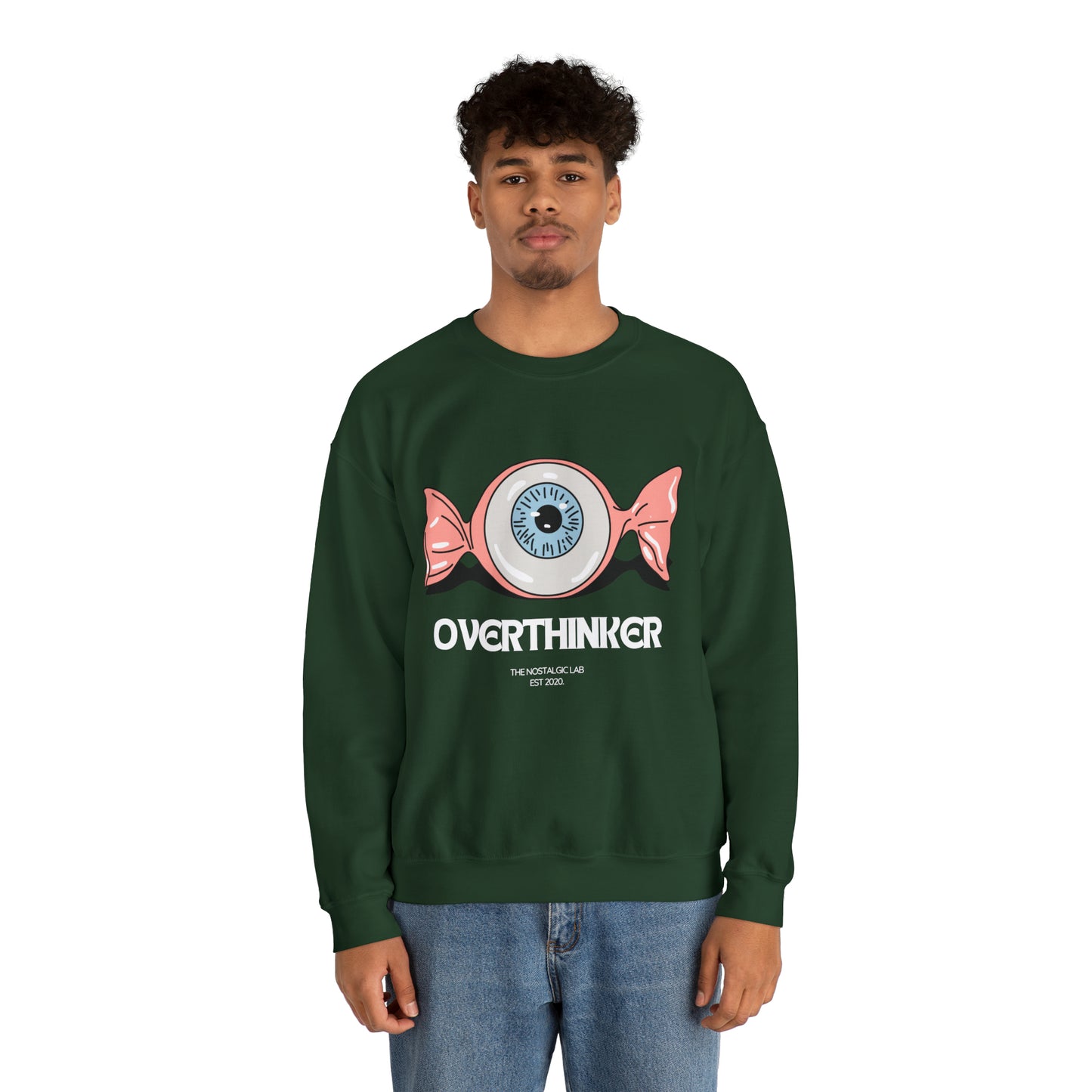 Overthinker Unisex Crewneck Sweatshirt