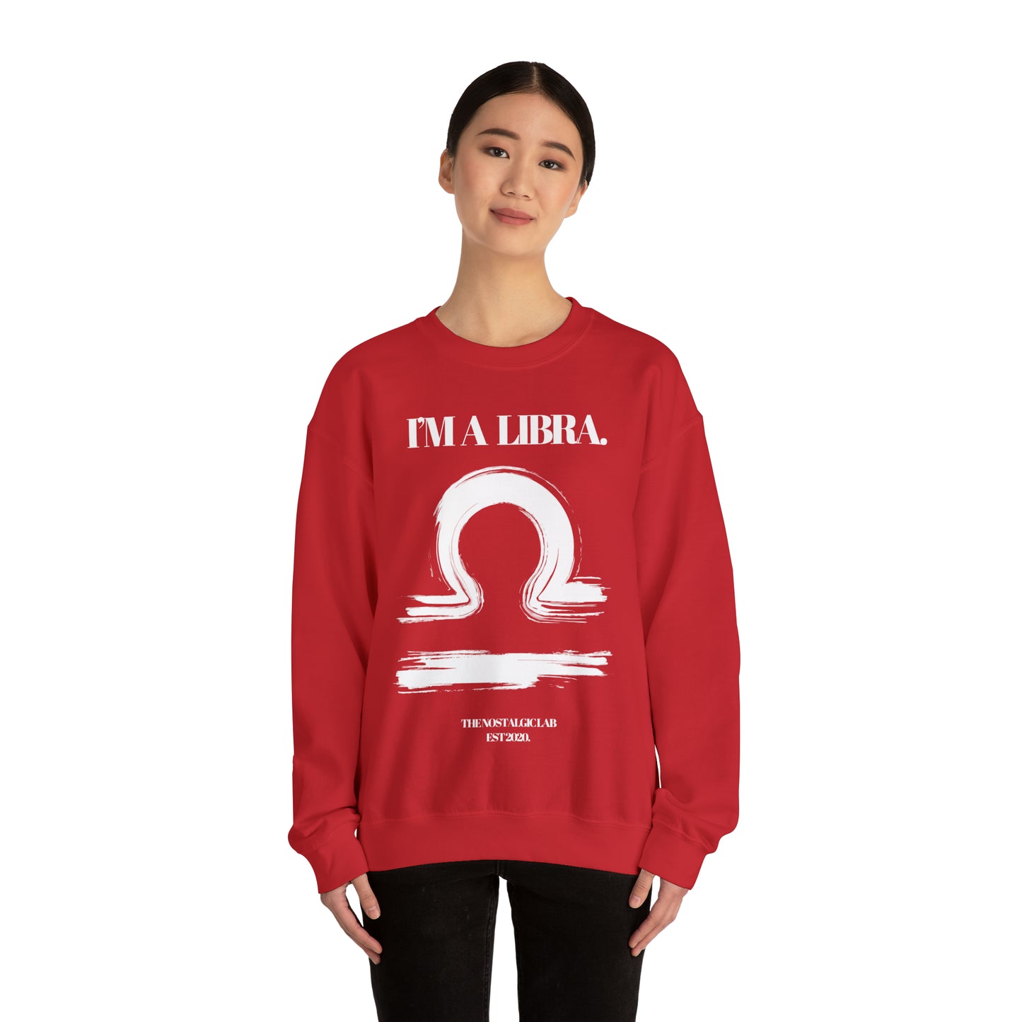 I'M A LIBRA Unisex Crewneck Sweatshirt