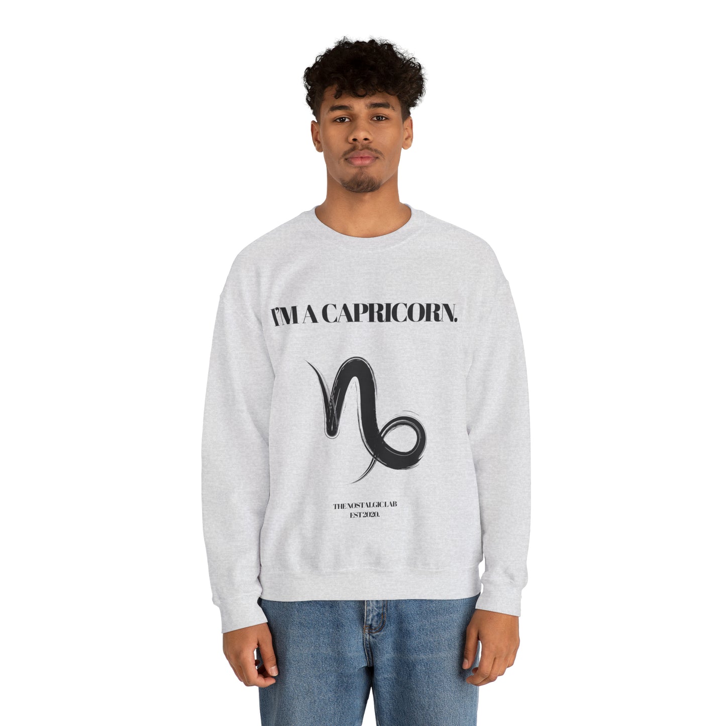 I'M A CAPRICORN Unisex Crewneck Sweatshirt