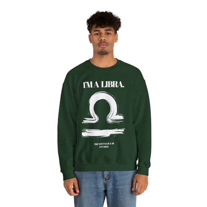 I'M A LIBRA Unisex Crewneck Sweatshirt