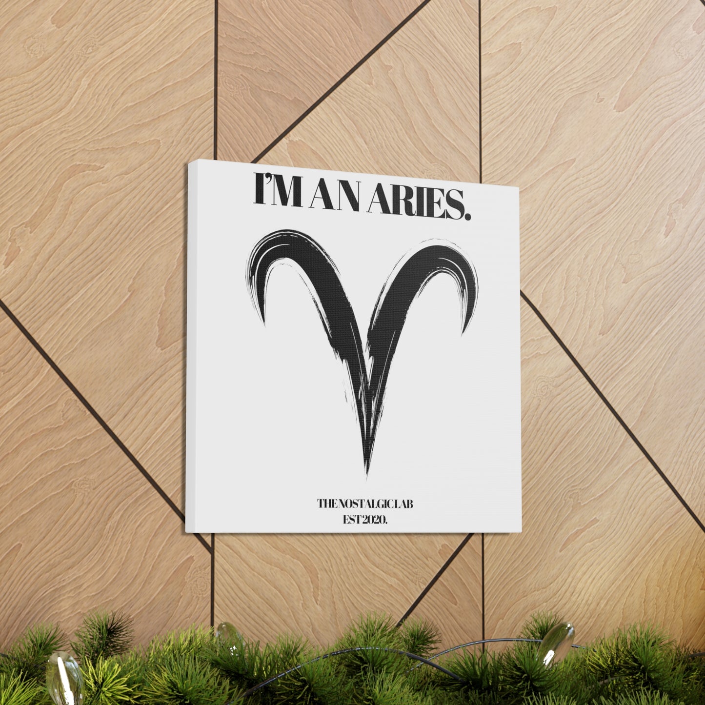 I'M AN ARIES Gallery Canvas