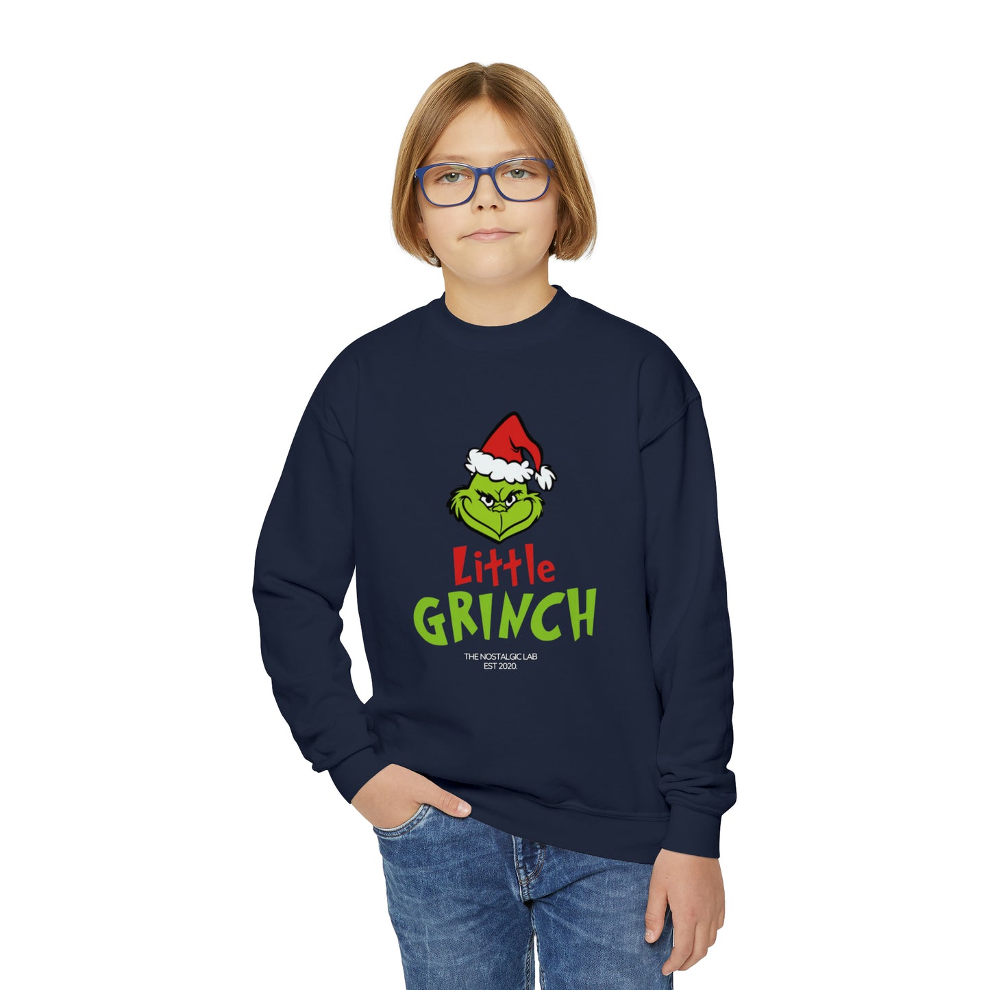 Grinch Youth Crewneck Sweatshirt