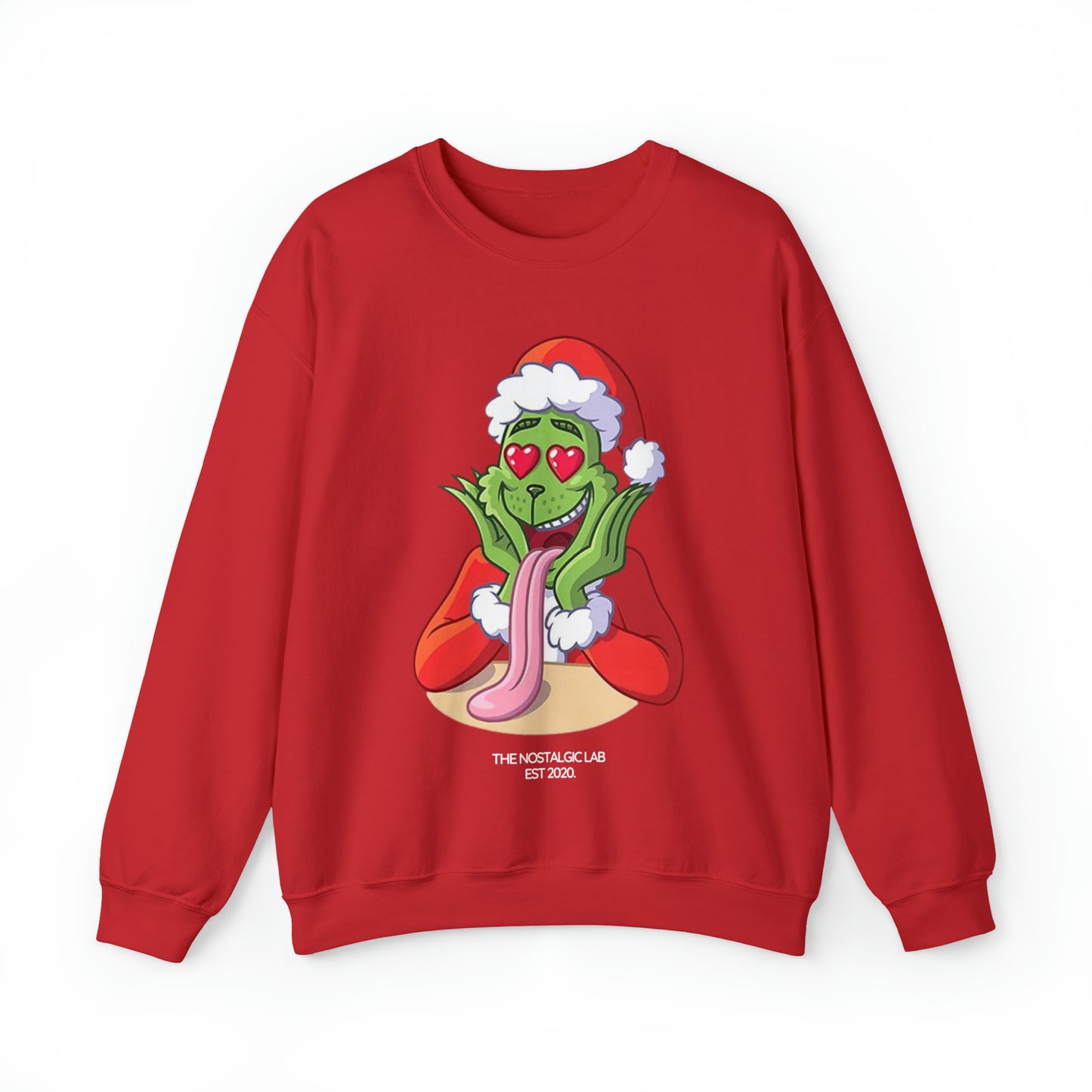 Grinch Heart Eyes Crewneck Sweatshirt