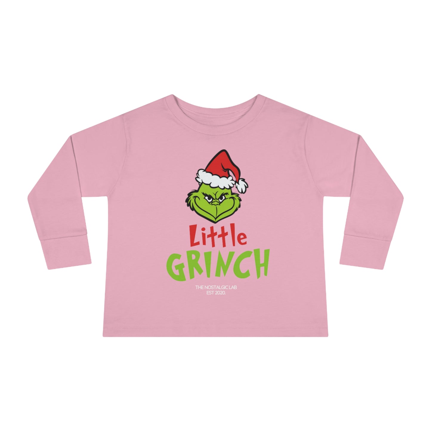 Little Grinch Toddler Long Sleeve Tee