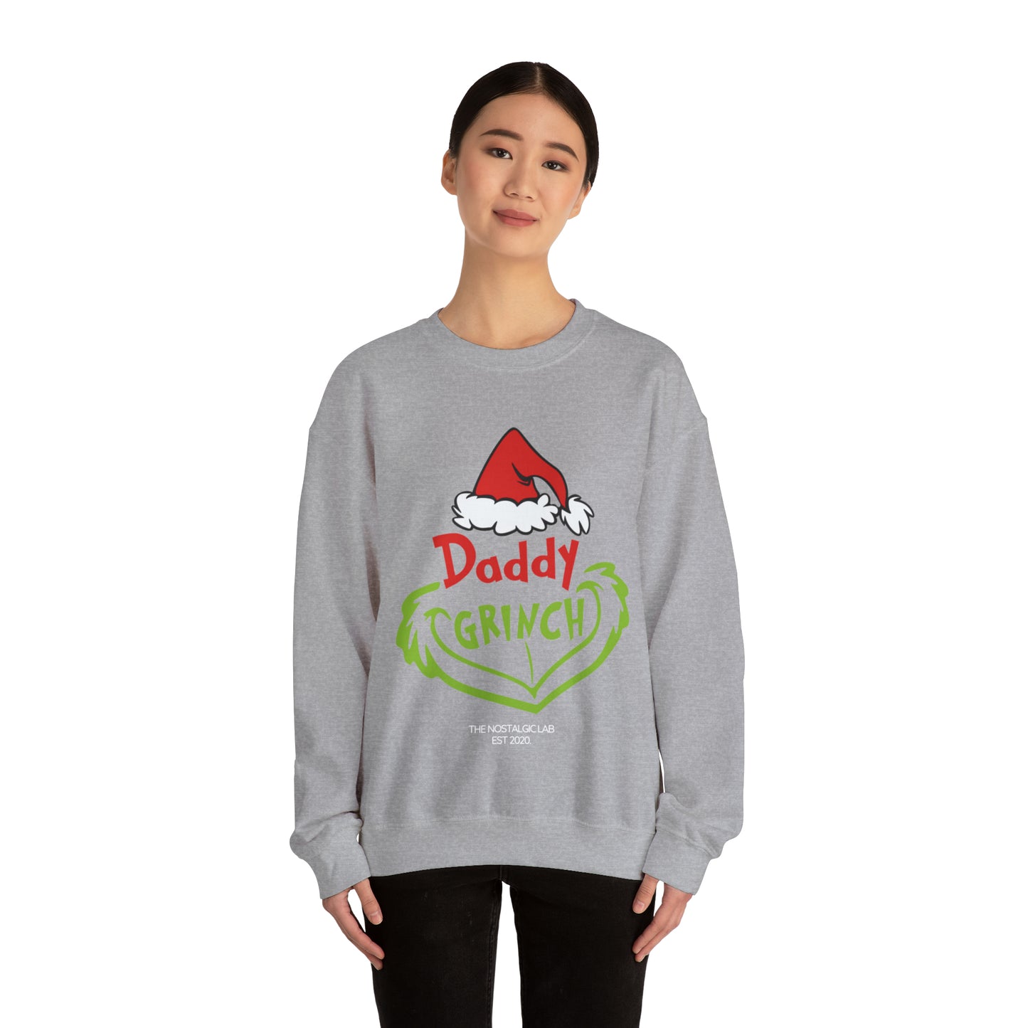 Daddy Grinch Unisex Crewneck Sweatshirt