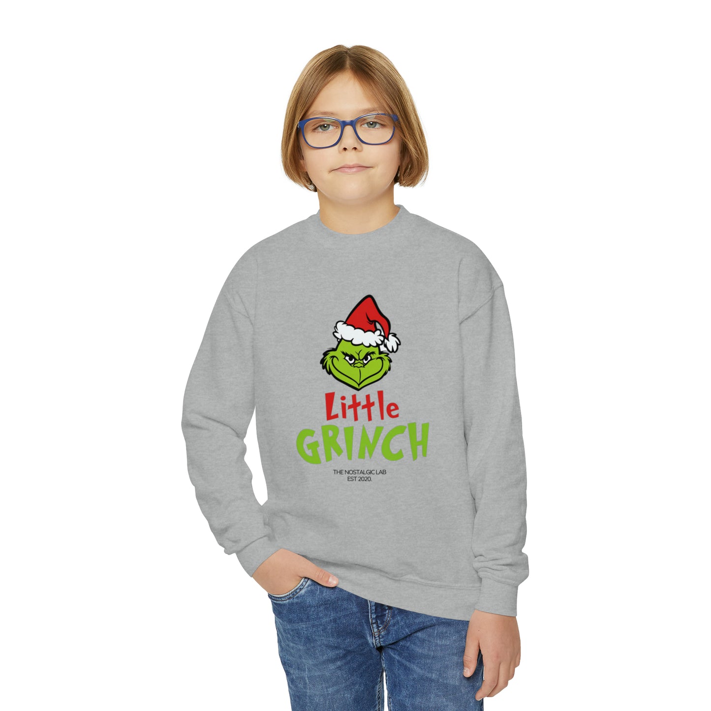 Grinch Youth Crewneck Sweatshirt