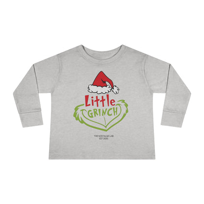 Grinch Toddler Long Sleeve Tee
